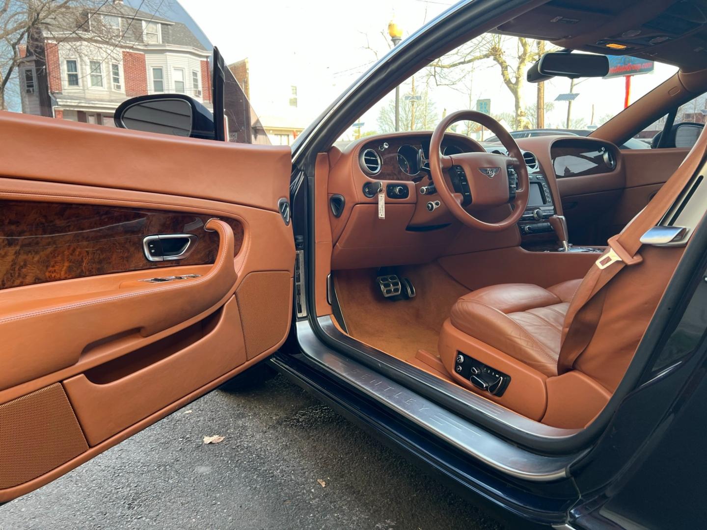 2004 Blue /TAN LEATHER Bentley Continental GT Coupe (SCBCR63W04C) with an 6.0L W12 DOHC 48V TURBO engine, 6-Speed Automatic Overdrive transmission, located at 1018 Brunswick Ave, Trenton, NJ, 08638, (609) 989-0900, 40.240086, -74.748085 - Photo#15