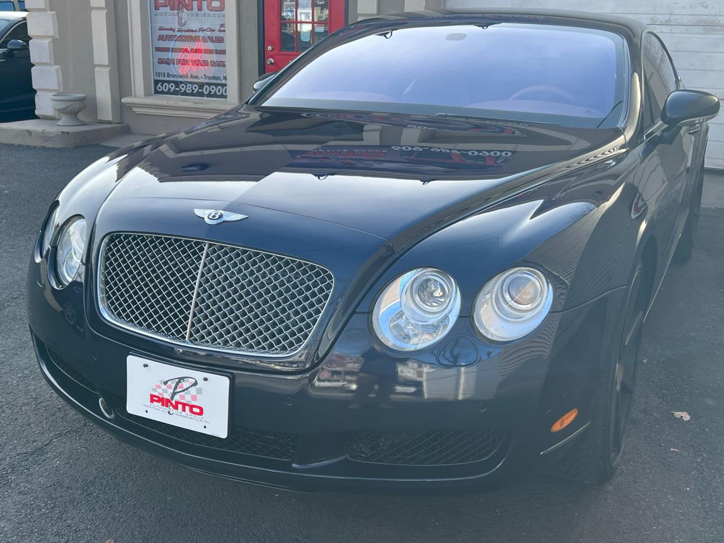 2004 Blue /TAN LEATHER Bentley Continental GT Coupe (SCBCR63W04C) with an 6.0L W12 DOHC 48V TURBO engine, 6-Speed Automatic Overdrive transmission, located at 1018 Brunswick Ave, Trenton, NJ, 08638, (609) 989-0900, 40.240086, -74.748085 - Photo#1