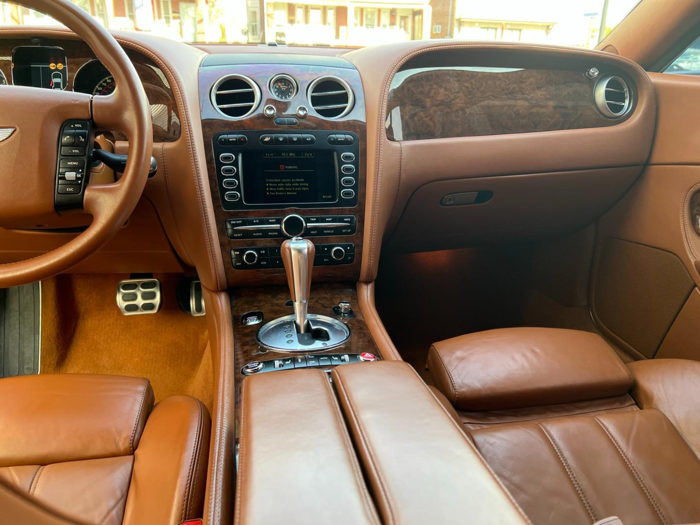 2004 Blue /TAN LEATHER Bentley Continental GT Coupe (SCBCR63W04C) with an 6.0L W12 DOHC 48V TURBO engine, 6-Speed Automatic Overdrive transmission, located at 1018 Brunswick Ave, Trenton, NJ, 08638, (609) 989-0900, 40.240086, -74.748085 - Photo#19