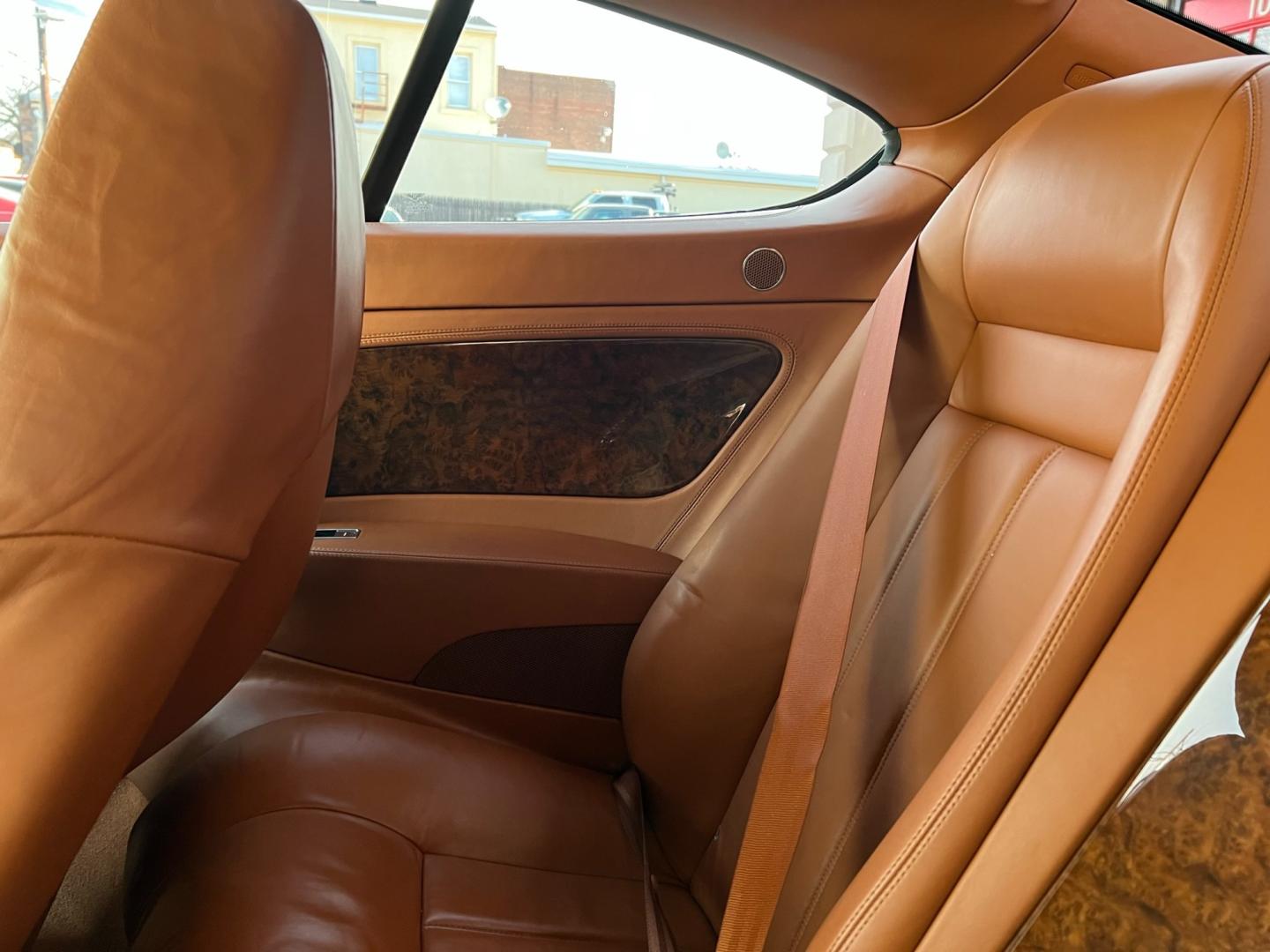 2004 Blue /TAN LEATHER Bentley Continental GT Coupe (SCBCR63W04C) with an 6.0L W12 DOHC 48V TURBO engine, 6-Speed Automatic Overdrive transmission, located at 1018 Brunswick Ave, Trenton, NJ, 08638, (609) 989-0900, 40.240086, -74.748085 - Photo#20