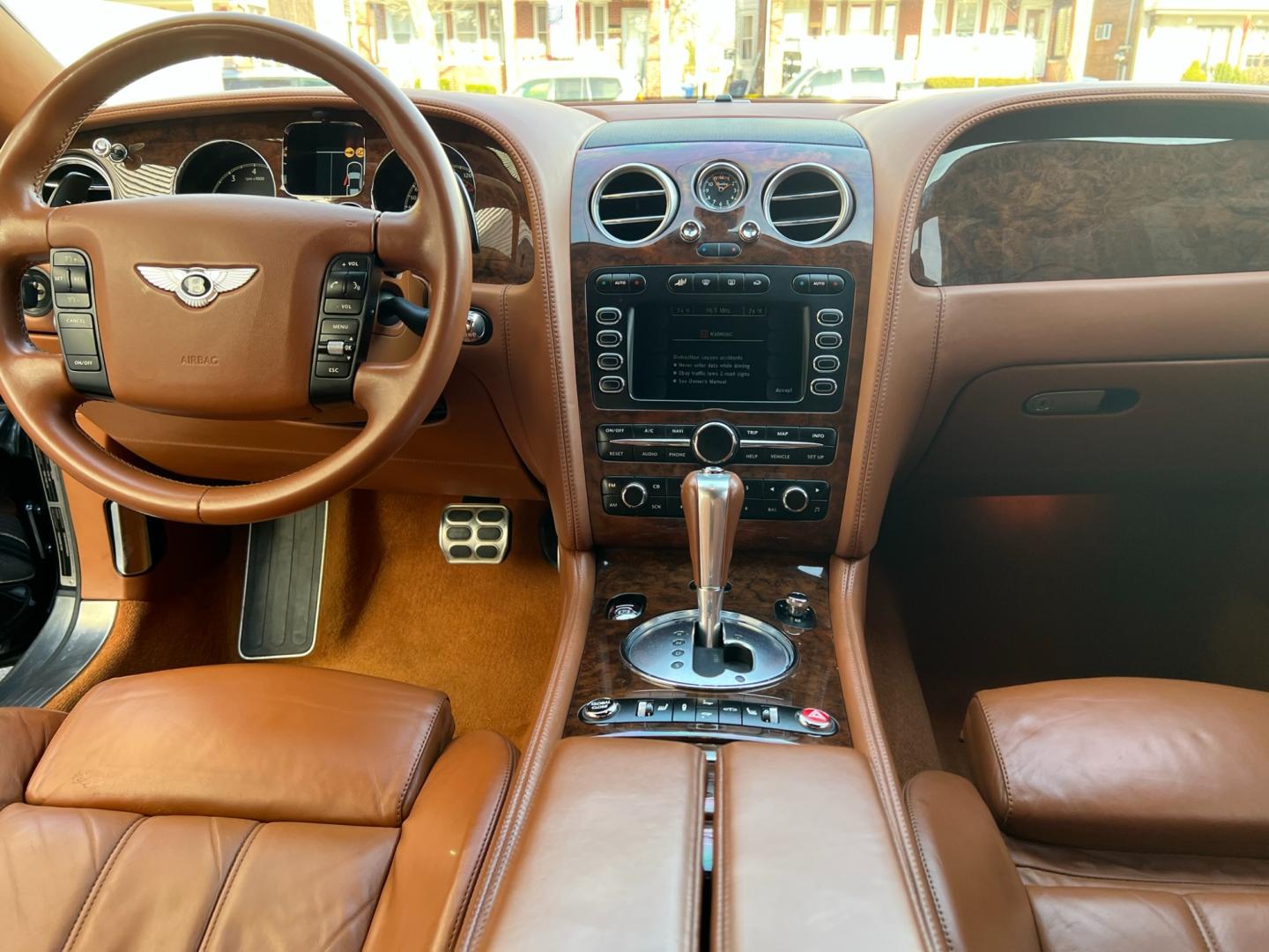 2004 Blue /TAN LEATHER Bentley Continental GT Coupe (SCBCR63W04C) with an 6.0L W12 DOHC 48V TURBO engine, 6-Speed Automatic Overdrive transmission, located at 1018 Brunswick Ave, Trenton, NJ, 08638, (609) 989-0900, 40.240086, -74.748085 - Photo#21