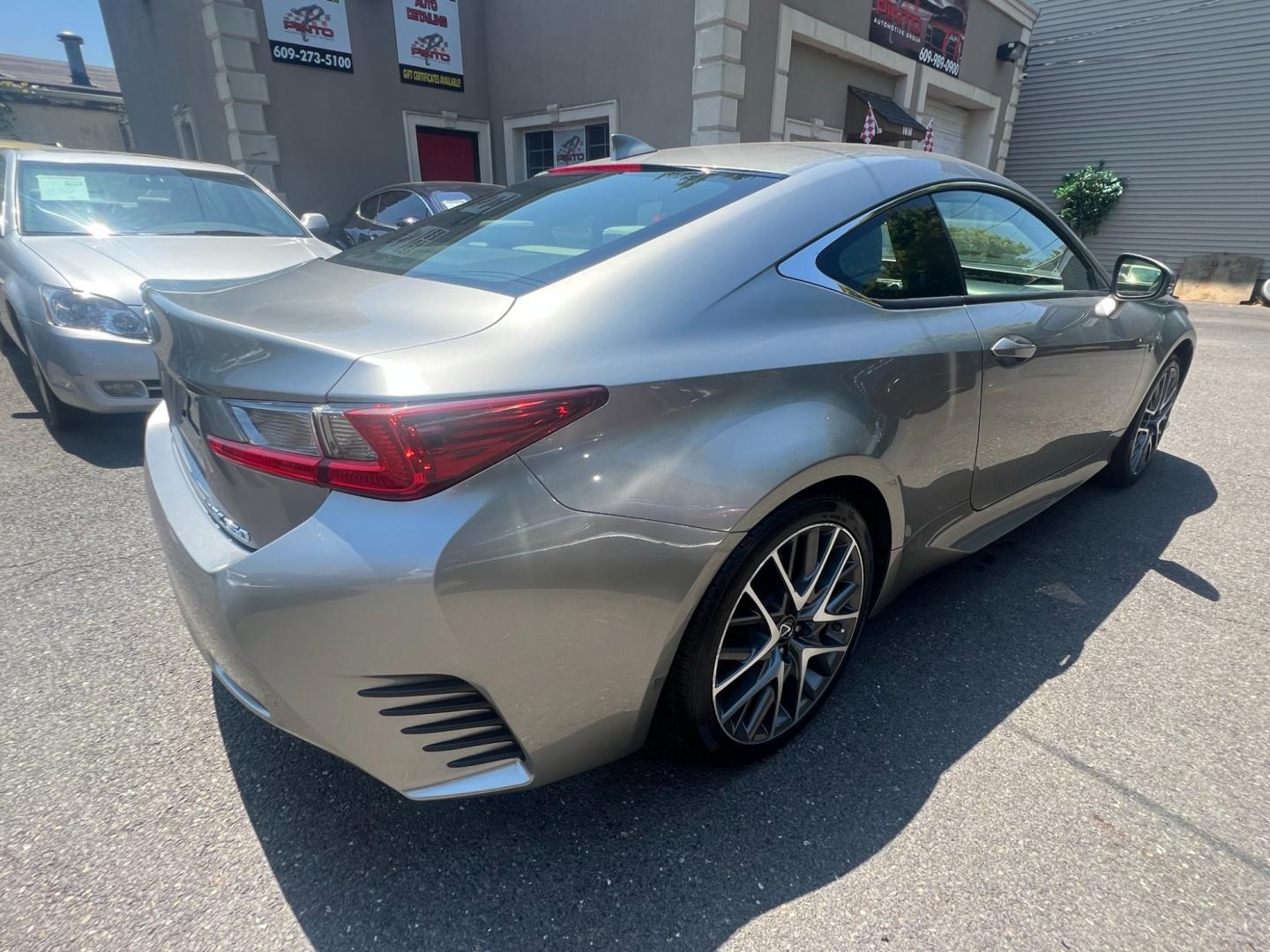 2015 GRAY /Gray Lexus RC 350 AWD (JTHSE5BC8F5) with an 3.5L V6 DOHC 24V engine, 6 SPEED AUTOMATIC transmission, located at 1018 Brunswick Ave, Trenton, NJ, 08638, (609) 989-0900, 40.240086, -74.748085 - Photo#2