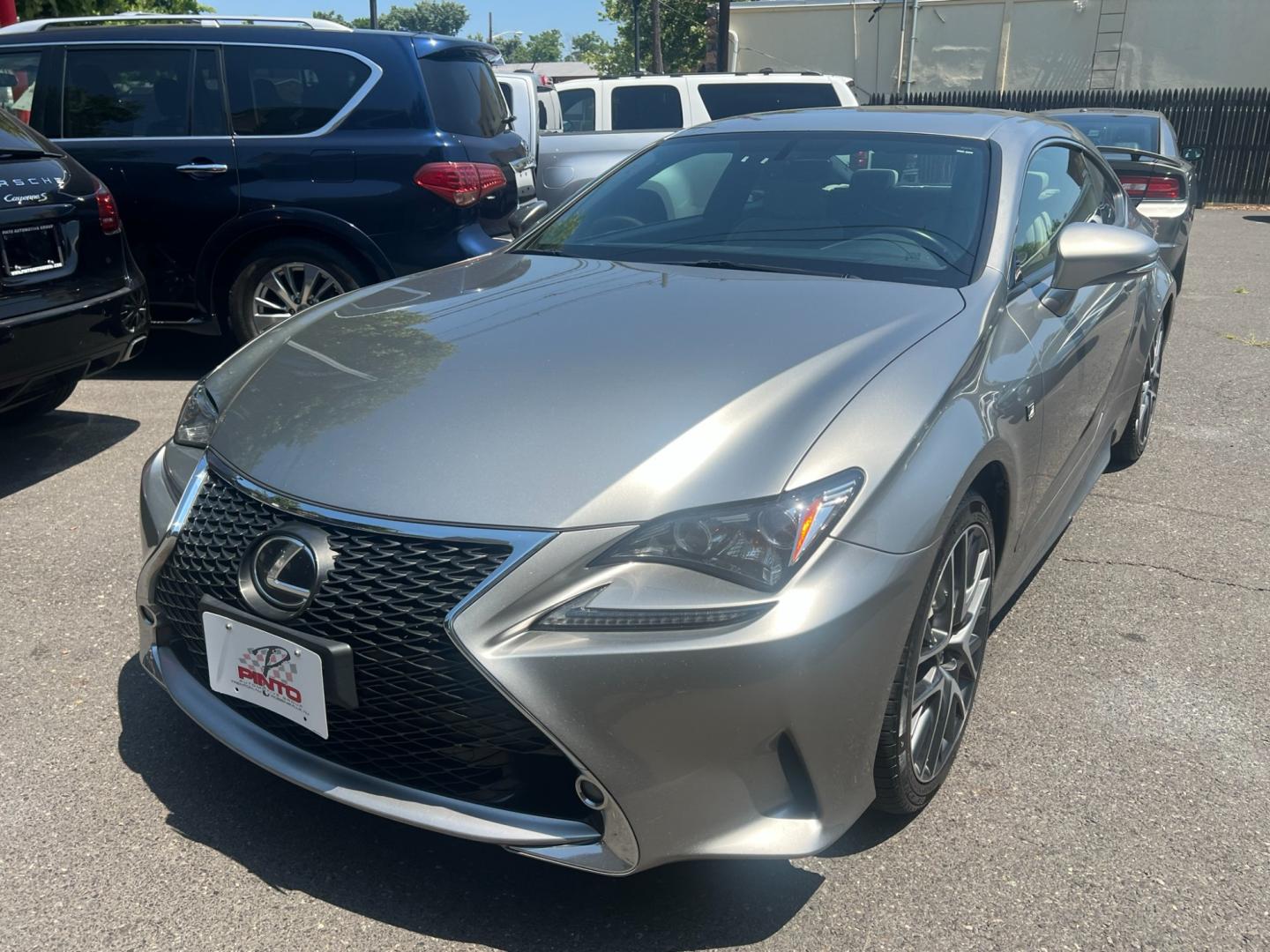 2015 GRAY /Gray Lexus RC 350 AWD (JTHSE5BC8F5) with an 3.5L V6 DOHC 24V engine, 6 SPEED AUTOMATIC transmission, located at 1018 Brunswick Ave, Trenton, NJ, 08638, (609) 989-0900, 40.240086, -74.748085 - Photo#3