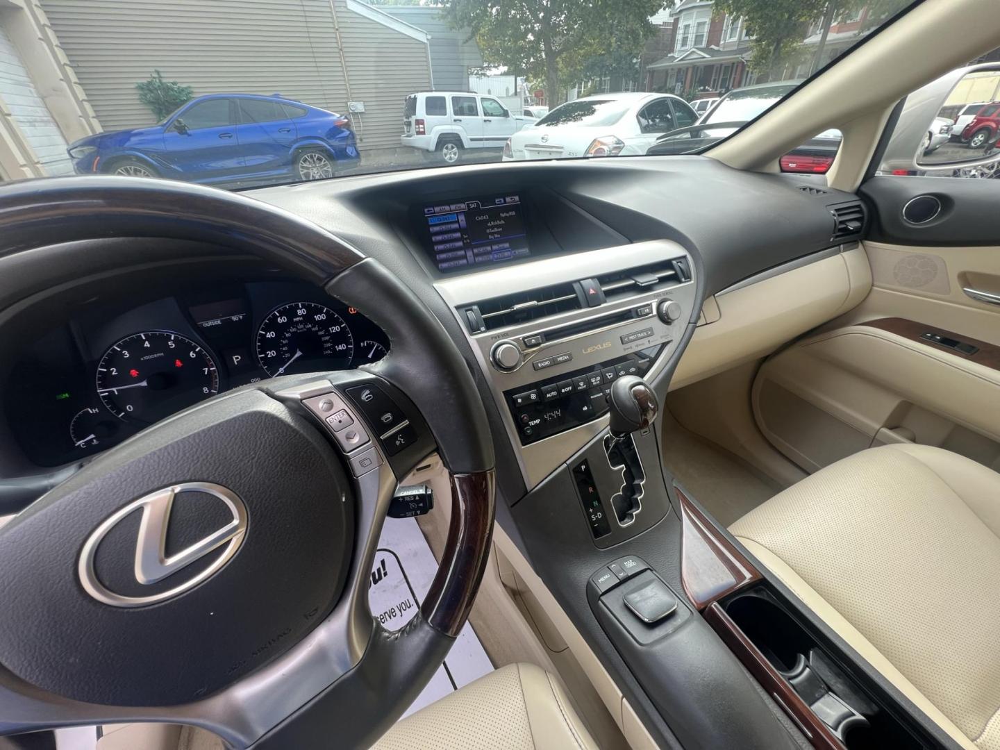 2014 Gold /Tan Leather Lexus RX 350 AWD (2T2BK1BA4EC) with an 3.5L V6 DOHC 24V engine, 5-Speed Automatic transmission, located at 1018 Brunswick Ave, Trenton, NJ, 08638, (609) 989-0900, 40.240086, -74.748085 - Photo#20