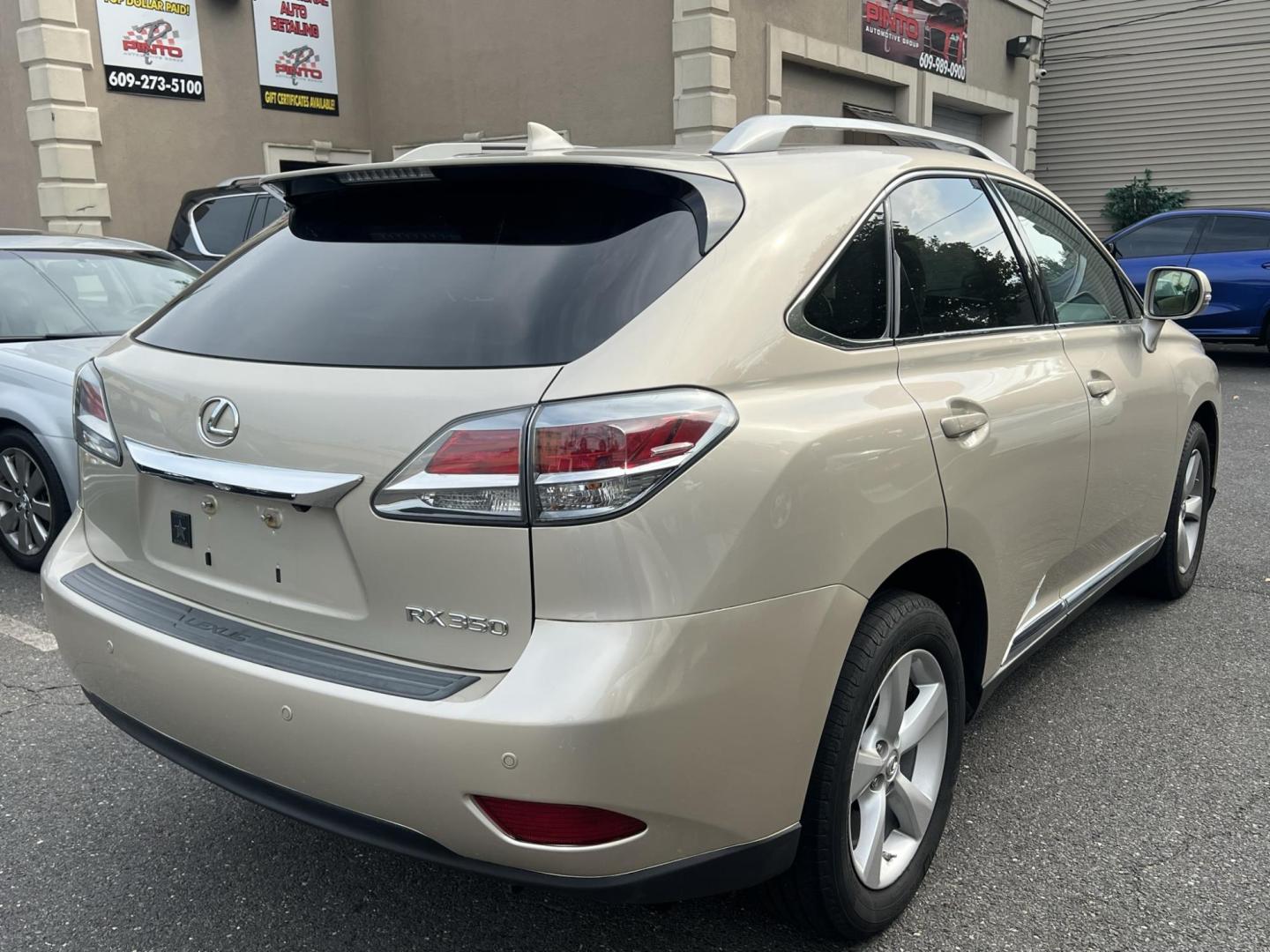 2014 Gold /Tan Leather Lexus RX 350 AWD (2T2BK1BA4EC) with an 3.5L V6 DOHC 24V engine, 5-Speed Automatic transmission, located at 1018 Brunswick Ave, Trenton, NJ, 08638, (609) 989-0900, 40.240086, -74.748085 - Photo#3