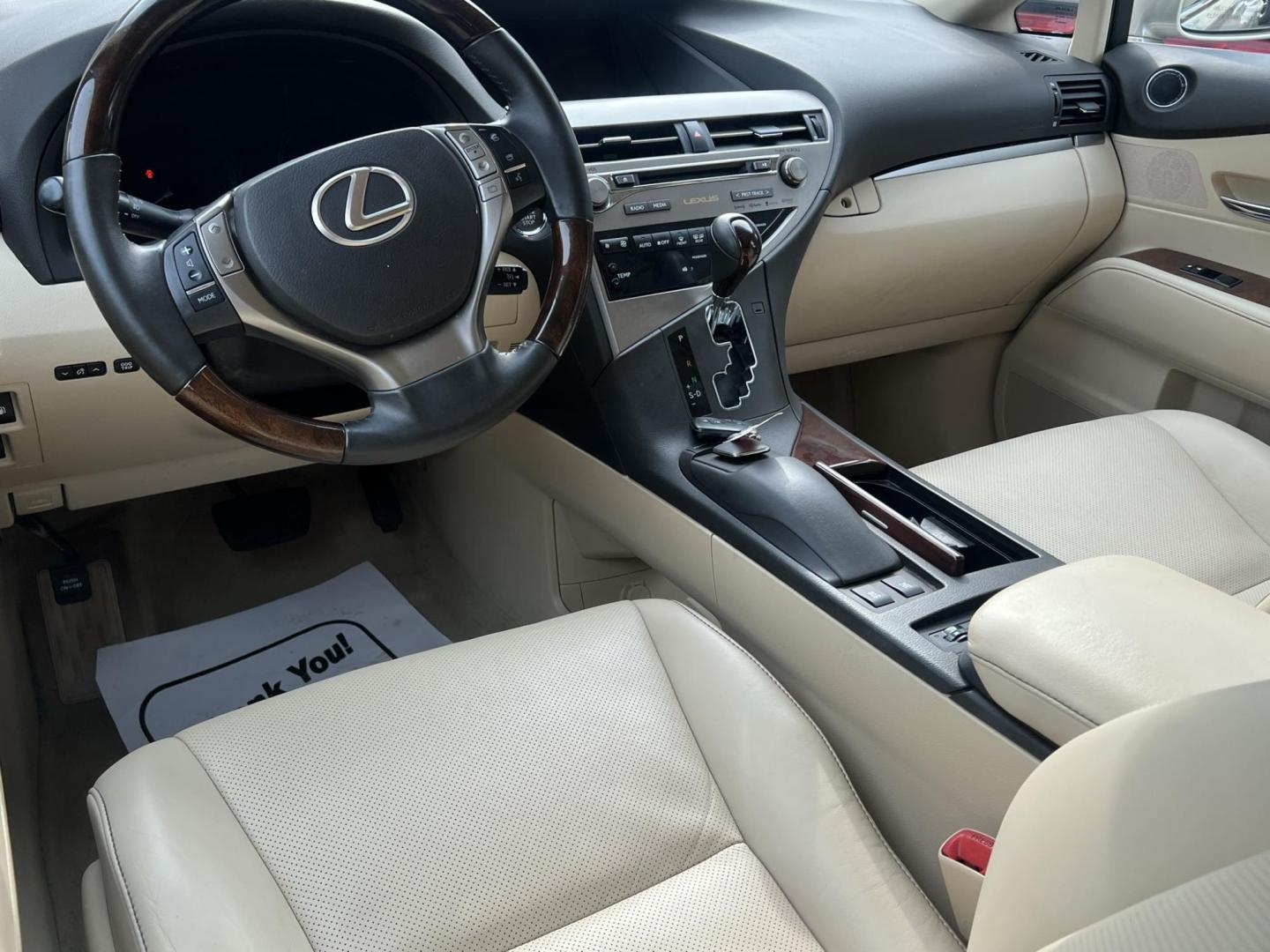 2014 Gold /Tan Leather Lexus RX 350 AWD (2T2BK1BA4EC) with an 3.5L V6 DOHC 24V engine, 5-Speed Automatic transmission, located at 1018 Brunswick Ave, Trenton, NJ, 08638, (609) 989-0900, 40.240086, -74.748085 - Photo#8