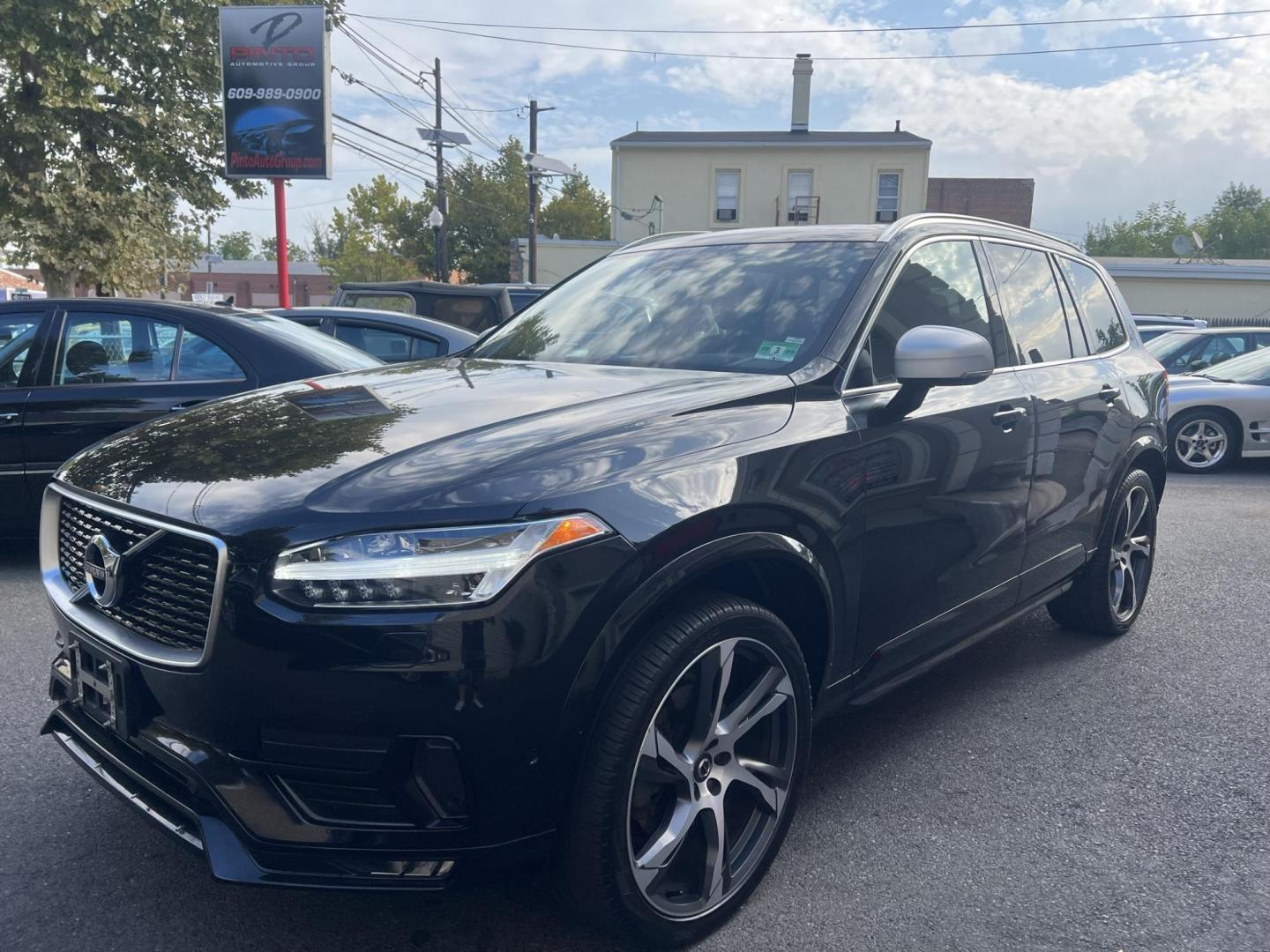 2016 BLACK /Black Leather Volvo XC90 T6 R-Design (YV4A22PM5G1) with an 2.0L L4 DOHC 16V engine, 8A transmission, located at 1018 Brunswick Ave, Trenton, NJ, 08638, (609) 989-0900, 40.240086, -74.748085 - Photo#0