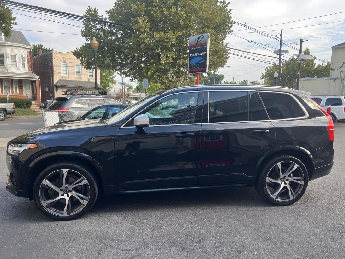 2016 BLACK /Black Leather Volvo XC90 T6 R-Design (YV4A22PM5G1) with an 2.0L L4 DOHC 16V engine, 8A transmission, located at 1018 Brunswick Ave, Trenton, NJ, 08638, (609) 989-0900, 40.240086, -74.748085 - Photo#1