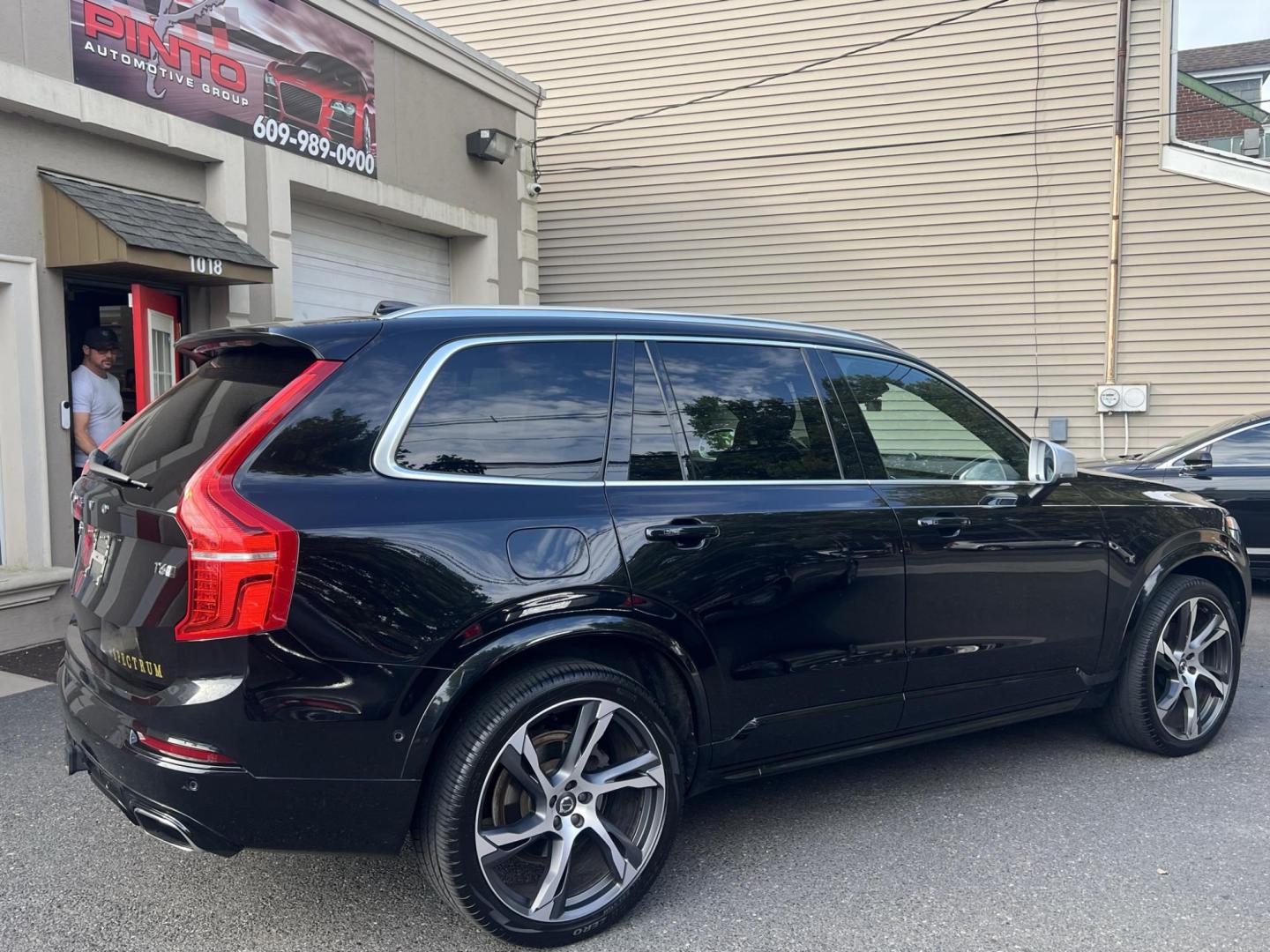 2016 BLACK /Black Leather Volvo XC90 T6 R-Design (YV4A22PM5G1) with an 2.0L L4 DOHC 16V engine, 8A transmission, located at 1018 Brunswick Ave, Trenton, NJ, 08638, (609) 989-0900, 40.240086, -74.748085 - Wow! This Black Beauty is one of a kind with its condition being like new in every way!! This Volvo has been fully serviced since new! An absolute must see and drive ASAP!! Call Anthony to set up an appt. 609-273-5100 - Photo#3