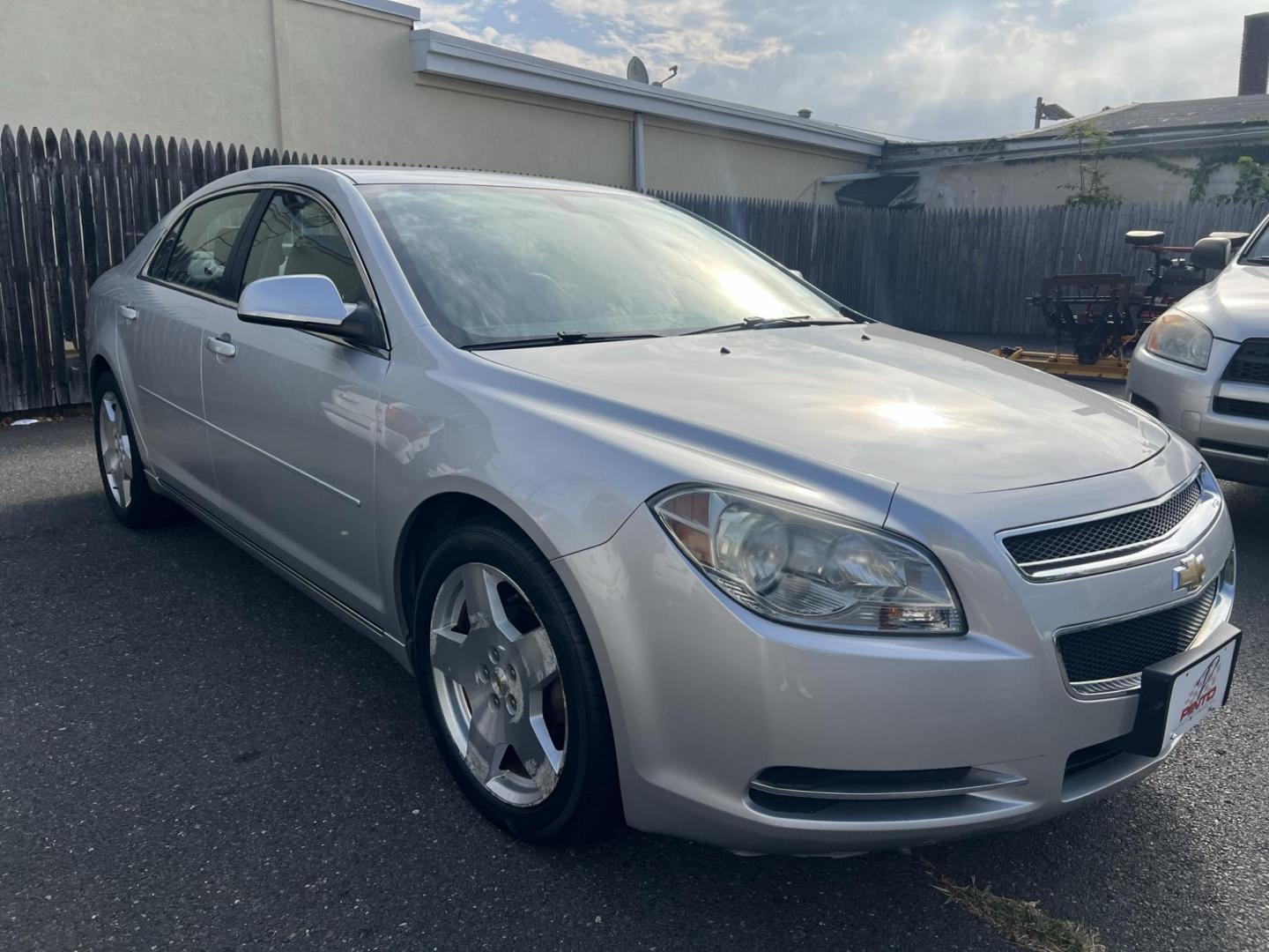 2010 SILVER /Gray Chevrolet Malibu 2LT (1G1ZD5E72AF) with an 3.6L V6 DOHC 24V engine, 6-Speed Automatic transmission, located at 1018 Brunswick Ave, Trenton, NJ, 08638, (609) 989-0900, 40.240086, -74.748085 - Photo#0