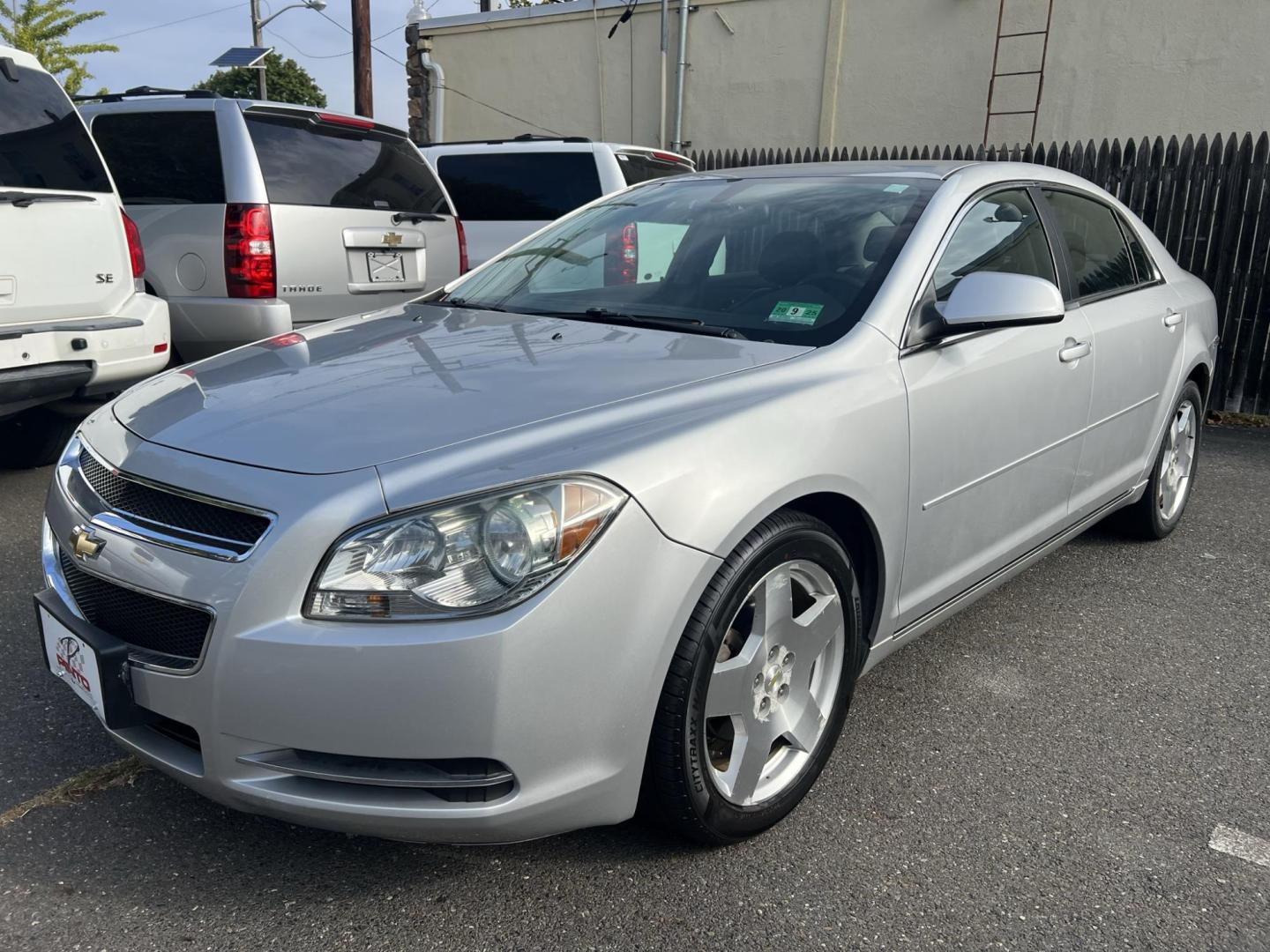 2010 SILVER /Gray Chevrolet Malibu 2LT (1G1ZD5E72AF) with an 3.6L V6 DOHC 24V engine, 6-Speed Automatic transmission, located at 1018 Brunswick Ave, Trenton, NJ, 08638, (609) 989-0900, 40.240086, -74.748085 - Photo#1