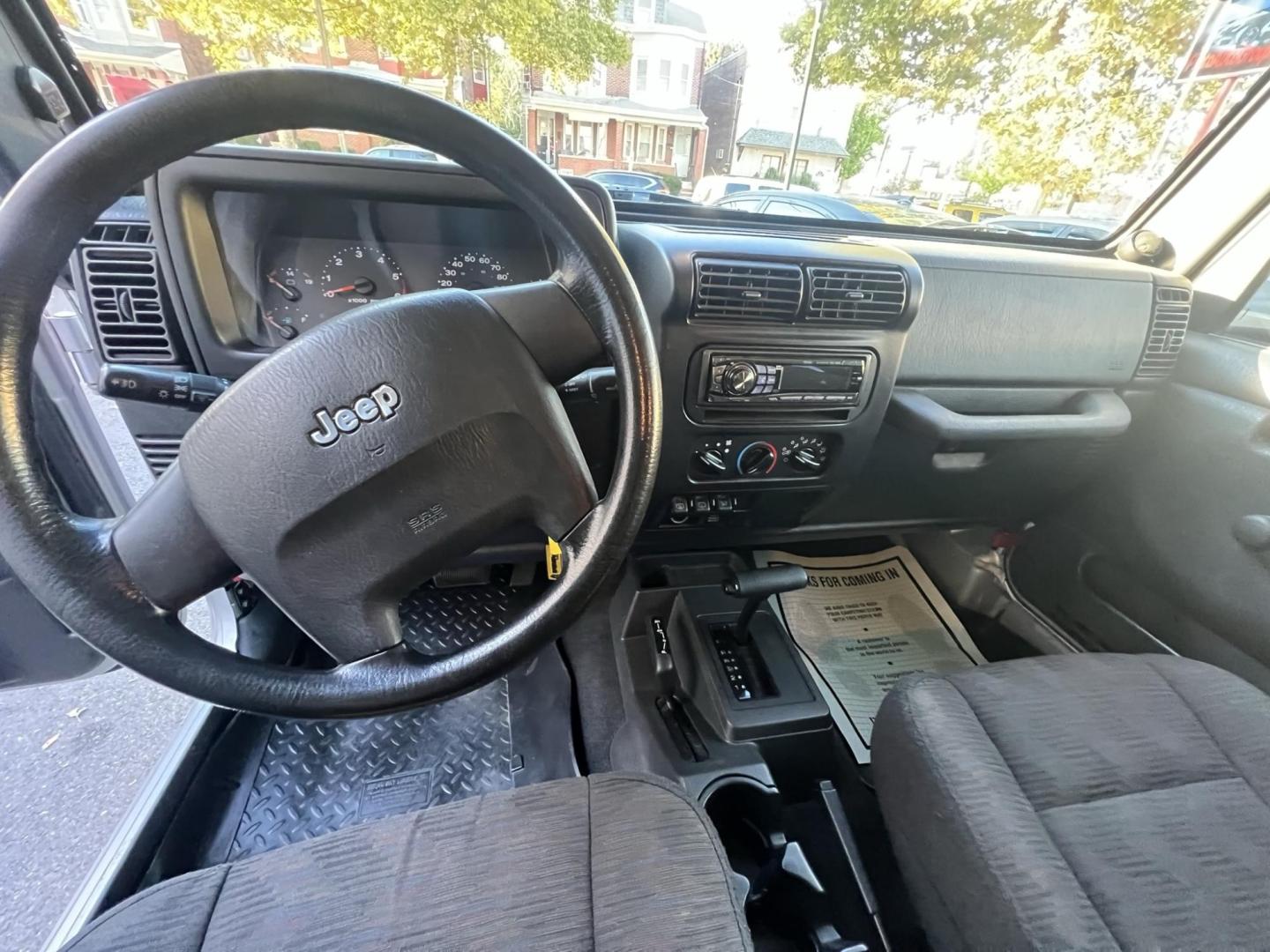 2005 SILVER /Gray Jeep Wrangler Unlimited (1J4FA44S25P) with an 4.0L L6 OHV 12V engine, located at 1018 Brunswick Ave, Trenton, NJ, 08638, (609) 989-0900, 40.240086, -74.748085 - Photo#15