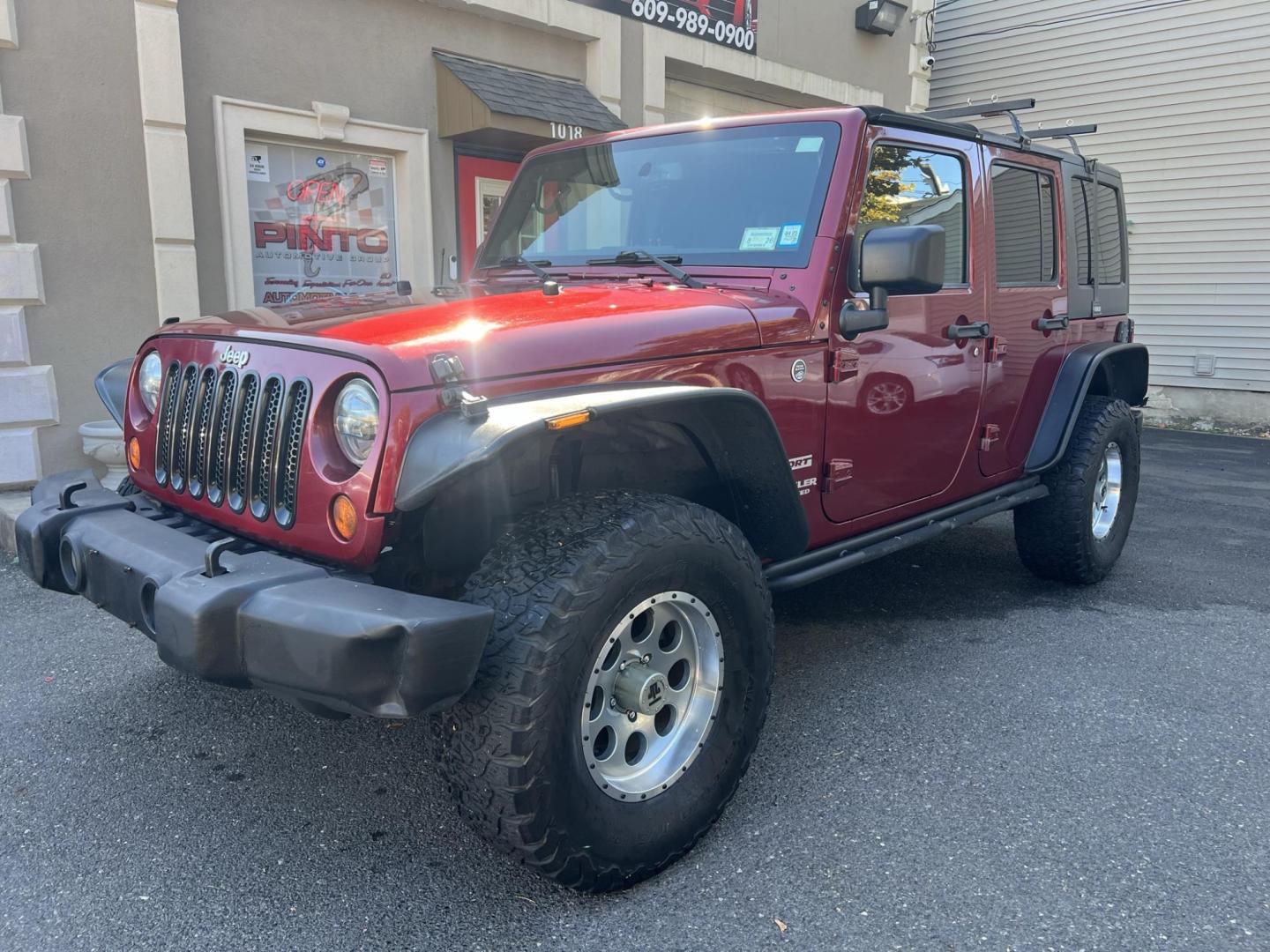 2013 Jeep Wrangler Unlimited Sport 4WD (1C4HJWDG2DL) with an 3.6L V6 DOHC 24V FFV engine, located at 1018 Brunswick Ave, Trenton, NJ, 08638, (609) 989-0900, 40.240086, -74.748085 - Photo#2