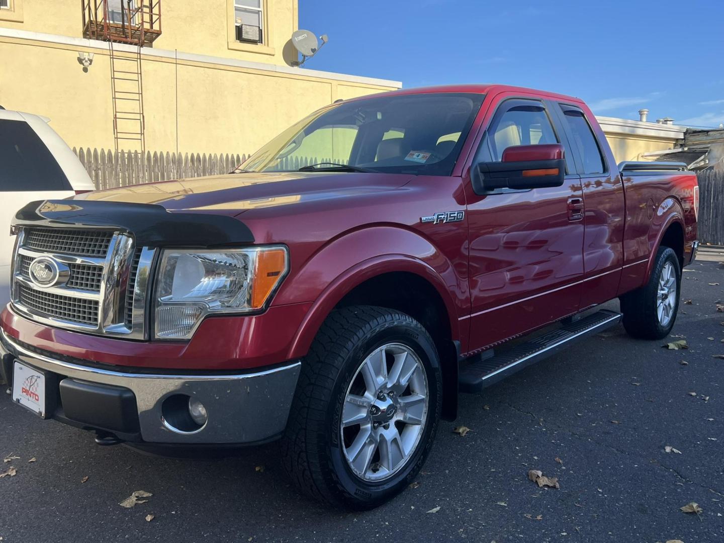 2011 Red /Tan Leather Ford F-150 FX4 SuperCab 6.5-ft. Bed 4WD (1FTFX1EF9BF) with an 5.0L V8 engine, 4-Speed Automatic transmission, located at 1018 Brunswick Ave, Trenton, NJ, 08638, (609) 989-0900, 40.240086, -74.748085 - Photo#0