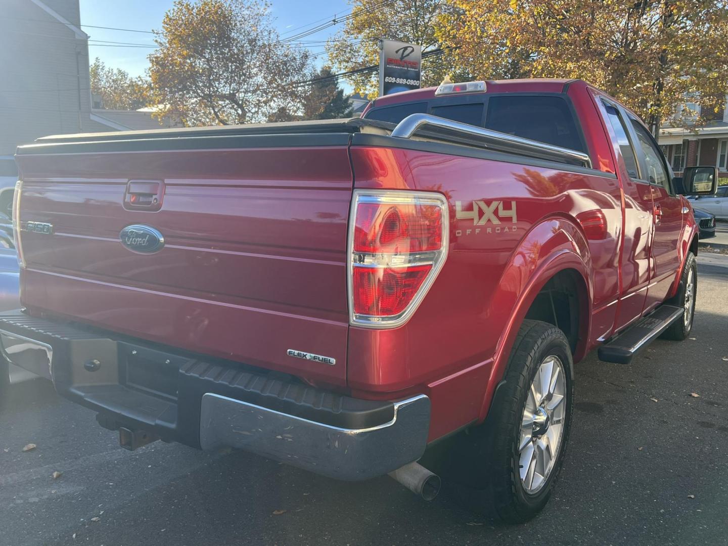 2011 Red /Tan Leather Ford F-150 FX4 SuperCab 6.5-ft. Bed 4WD (1FTFX1EF9BF) with an 5.0L V8 engine, 4-Speed Automatic transmission, located at 1018 Brunswick Ave, Trenton, NJ, 08638, (609) 989-0900, 40.240086, -74.748085 - Photo#3