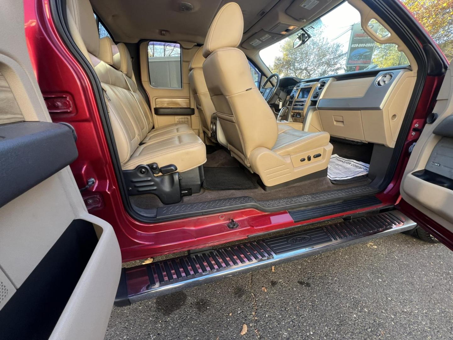 2011 Red /Tan Leather Ford F-150 FX4 SuperCab 6.5-ft. Bed 4WD (1FTFX1EF9BF) with an 5.0L V8 engine, 4-Speed Automatic transmission, located at 1018 Brunswick Ave, Trenton, NJ, 08638, (609) 989-0900, 40.240086, -74.748085 - Photo#23