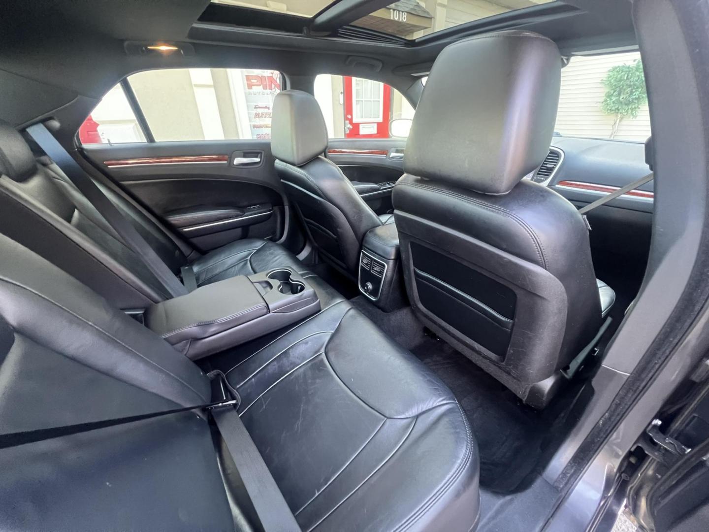 2013 BLACK /Black Leather Chrysler 300 AWD (2C3CCARGXDH) with an 3.6L V6 SOHC 24V engine, 8-Speed Automatic transmission, located at 1018 Brunswick Ave, Trenton, NJ, 08638, (609) 989-0900, 40.240086, -74.748085 - Photo#15