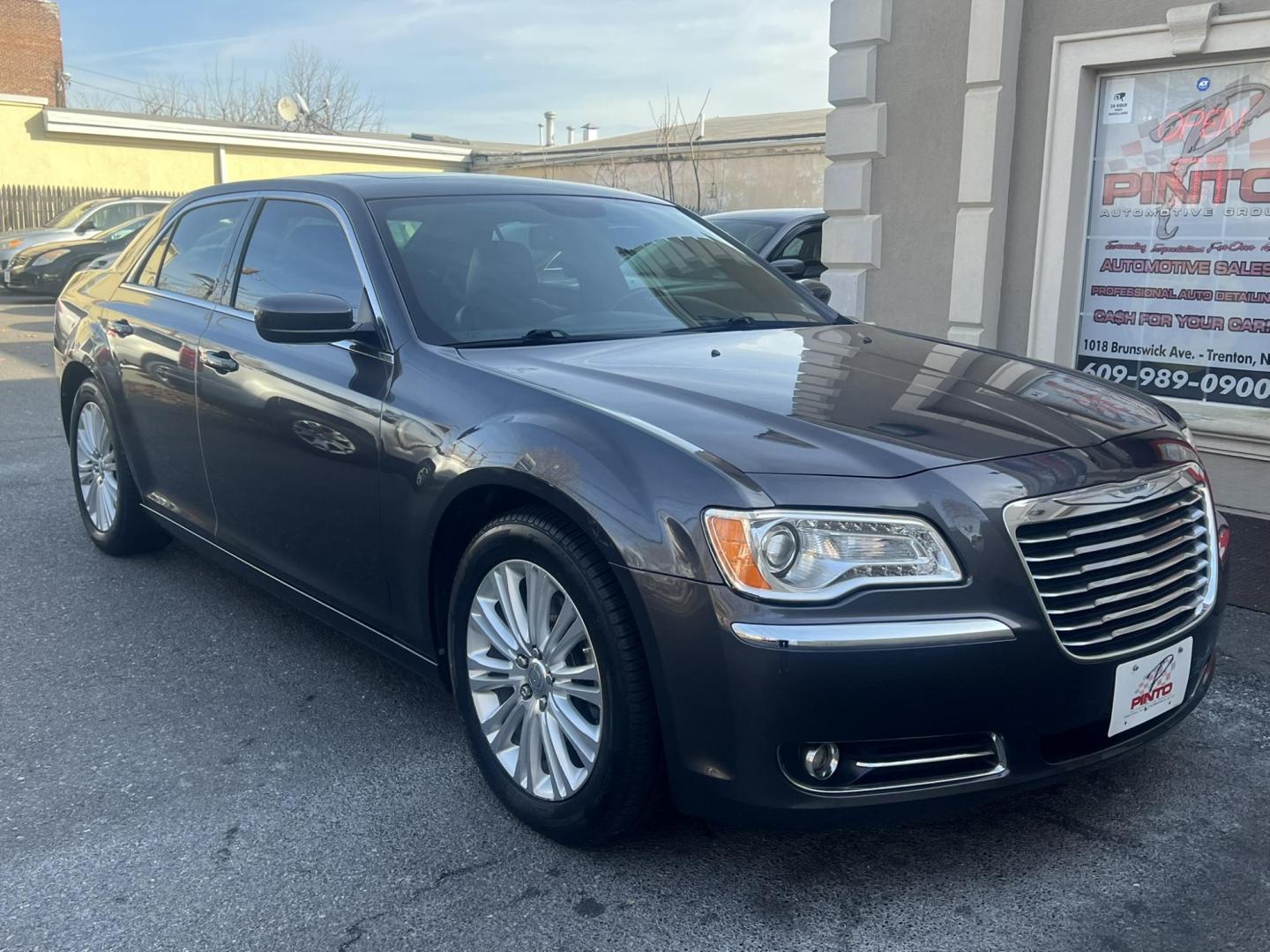 2013 BLACK /Black Leather Chrysler 300 AWD (2C3CCARGXDH) with an 3.6L V6 SOHC 24V engine, 8-Speed Automatic transmission, located at 1018 Brunswick Ave, Trenton, NJ, 08638, (609) 989-0900, 40.240086, -74.748085 - Photo#7