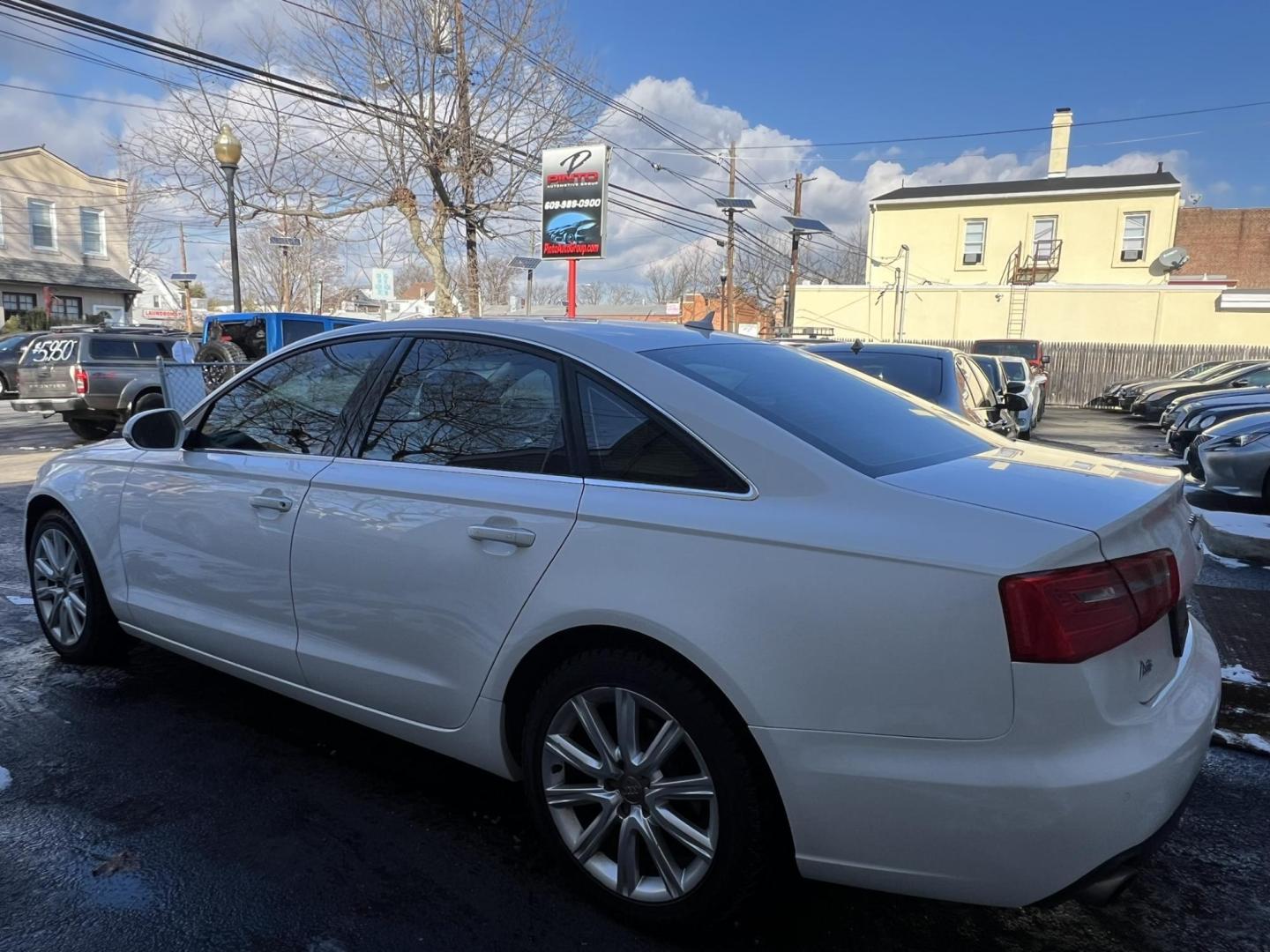 2013 White /Tan Leather Audi A6 2.0T Premium Sedan FrontTrak Multitronic (WAUGFAFC1DN) with an 3.0L V6 DOHC 24V TURBO engine, CVT transmission, located at 1018 Brunswick Ave, Trenton, NJ, 08638, (609) 989-0900, 40.240086, -74.748085 - Here is a super clean Audi A6 Premium Plus! A must see and drive ASAP, will not last long in this color combo and condition. Financing Available, call for an appt to see this really nice vehicle!! - Photo#6