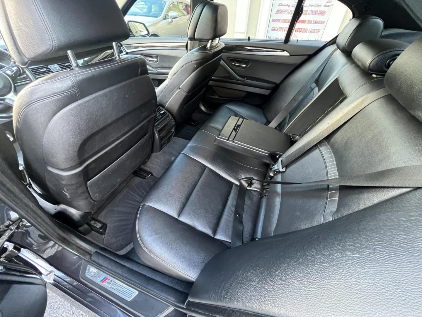 2014 GRAY /Black BMW 5-Series 550i xDrive (WBAKP9C58ED) with an 4.0L V8 DOHC 32V engine, 8-Speed Automatic transmission, located at 1018 Brunswick Ave, Trenton, NJ, 08638, (609) 989-0900, 40.240086, -74.748085 - Wow! This is an M package X drive 550i Badass BMW! Lots of service history on this one owner 5 series done at the BMW dealer! A must see and drive to appreciate, please call Anthony to set up an appt. to apply for financing that is available! Super clean and ready to go!! - Photo#10