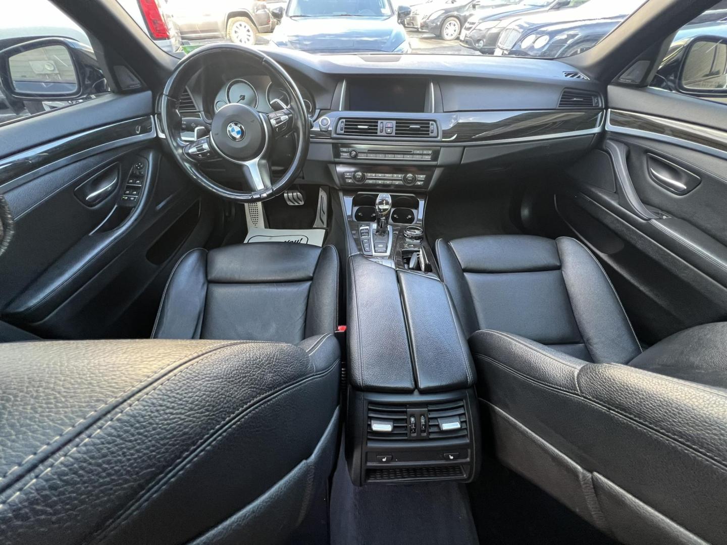 2014 GRAY /Black BMW 5-Series 550i xDrive (WBAKP9C58ED) with an 4.0L V8 DOHC 32V engine, 8-Speed Automatic transmission, located at 1018 Brunswick Ave, Trenton, NJ, 08638, (609) 989-0900, 40.240086, -74.748085 - Wow! This is an M package X drive 550i Badass BMW! Lots of service history on this one owner 5 series done at the BMW dealer! A must see and drive to appreciate, please call Anthony to set up an appt. to apply for financing that is available! Super clean and ready to go!! - Photo#12