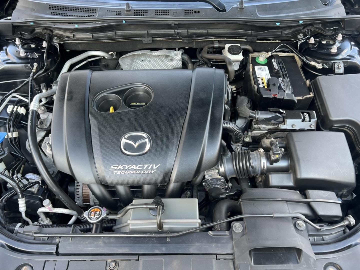 2018 BLACK /Black Mazda MAZDA3 i Sport MT 4-Door (3MZBN1U75JM) with an 2.0L L4 DOHC 16V engine, 6M transmission, located at 1018 Brunswick Ave, Trenton, NJ, 08638, (609) 989-0900, 40.240086, -74.748085 - Well here is a Black Beauty and is ready to go! Super clean and sporty being ready to go with financing available! This Mazda 3 Sport has been serviced up and detailed to look and drive like it belongs in a bubble or a car show!! - Photo#8