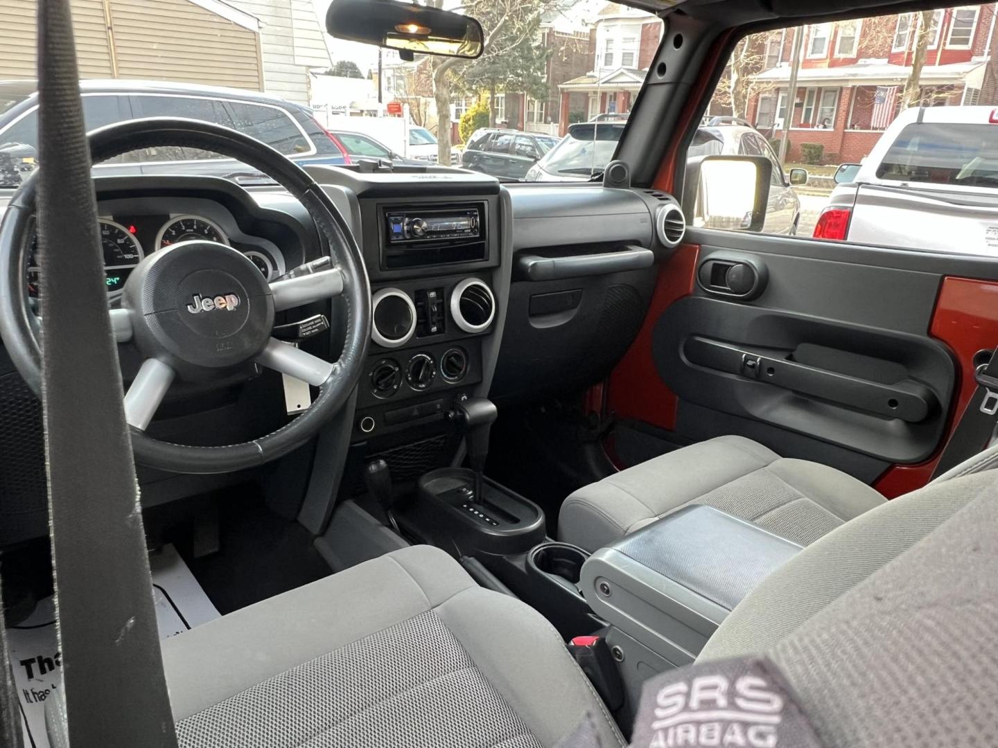 2009 Copper /Gray Jeep Wrangler Unlimited Sahara 4WD (1J8GA59109L) with an 3.8L V6 OHV 12V engine, located at 1018 Brunswick Ave, Trenton, NJ, 08638, (609) 989-0900, 40.240086, -74.748085 - Whoa, Here is a rare color Jeep Wrangler that has been serviced up and detailed to perfection and ready for new owner!! Runs and drives like new 100% - Photo#11