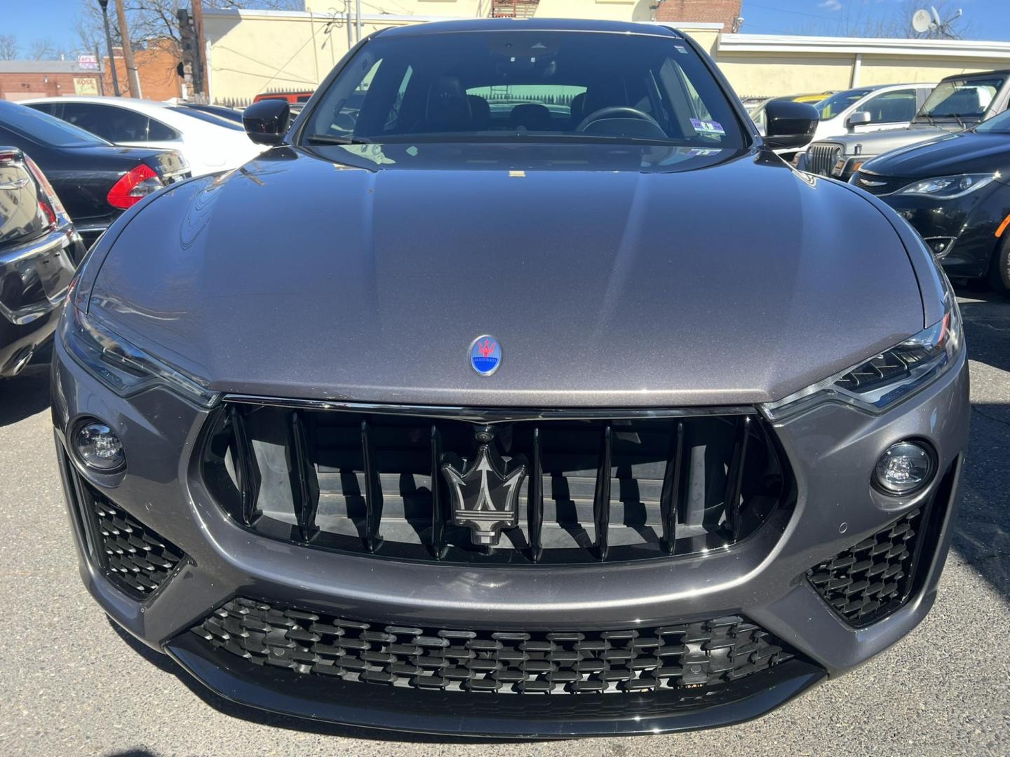 2019 GRAY /Black Leather Maserati Levante GranSport (ZN661XUSXKX) with an 3.0L V6 DOHC 24V engine, 8A transmission, located at 1018 Brunswick Ave, Trenton, NJ, 08638, (609) 989-0900, 40.240086, -74.748085 - Smooth, all Black leather interior. All wheel Drive. 8 speed 6 cyl. with an amazing purr. Call for price! - Photo#1