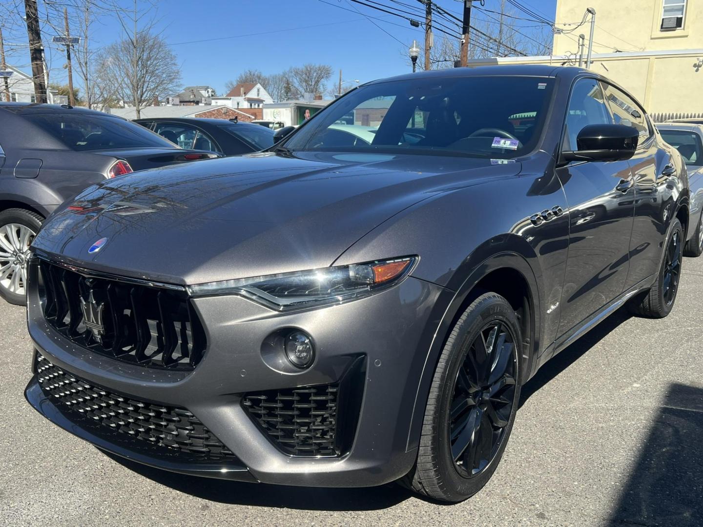 2019 GRAY /Black Leather Maserati Levante GranSport (ZN661XUSXKX) with an 3.0L V6 DOHC 24V engine, 8A transmission, located at 1018 Brunswick Ave, Trenton, NJ, 08638, (609) 989-0900, 40.240086, -74.748085 - Smooth, all Black leather interior. All wheel Drive. 8 speed 6 cyl. with an amazing purr. Call for price! - Photo#0