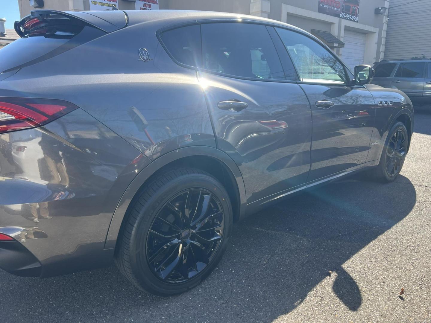 2019 GRAY /Black Leather Maserati Levante GranSport (ZN661XUSXKX) with an 3.0L V6 DOHC 24V engine, 8A transmission, located at 1018 Brunswick Ave, Trenton, NJ, 08638, (609) 989-0900, 40.240086, -74.748085 - Smooth, all Black leather interior. All wheel Drive. 8 speed 6 cyl. with an amazing purr. Call for price! - Photo#7