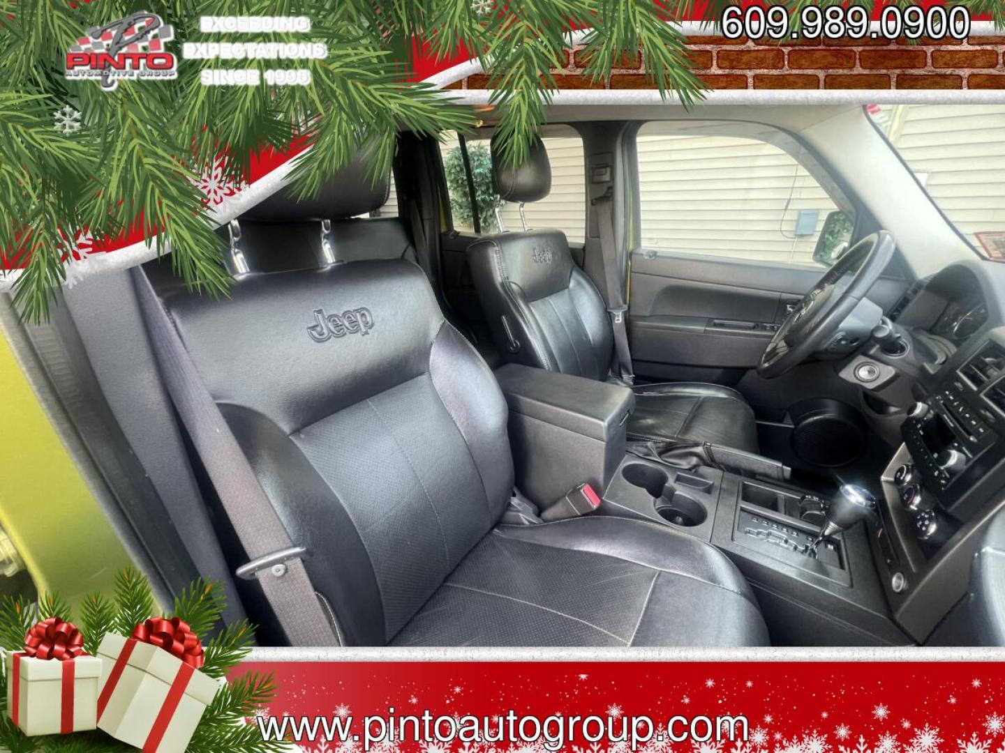 2012 GREEN /BLACK LEATHER Jeep Liberty (1C4PJMAK4CW) with an 3.7L V6 SOHC 12V engine, 4-Speed Automatic transmission, located at 1018 Brunswick Ave, Trenton, NJ, 08638, (609) 989-0900, 40.240086, -74.748085 - 2012 JEEP LIBERTY 4WD WITH ONLY 76000 MILES IN EXCELLENT CONDITION UNIQUE COLOR VERY SHARP LEATHER INTERIOR HEATED SEATS POWER WINDOWS AND LOCKS BLACK LEATHER - Photo#7